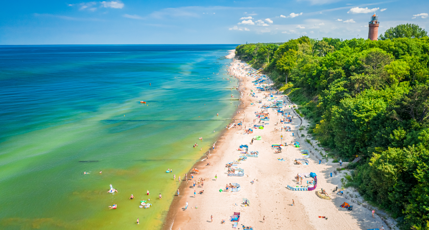 beach in Gdansk