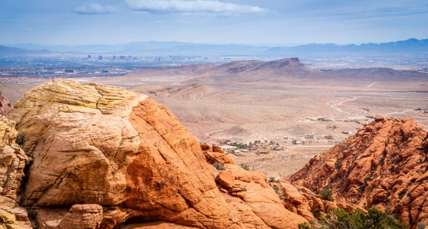 Red Rock Canyon v okolí Las Vegas