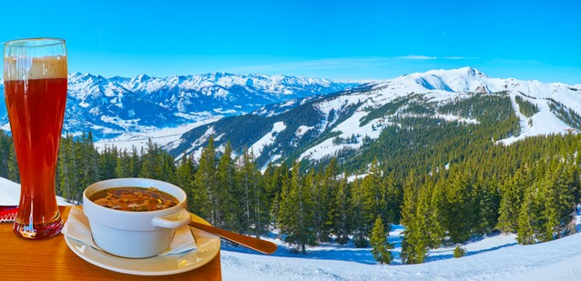 Pití piva v rakousku