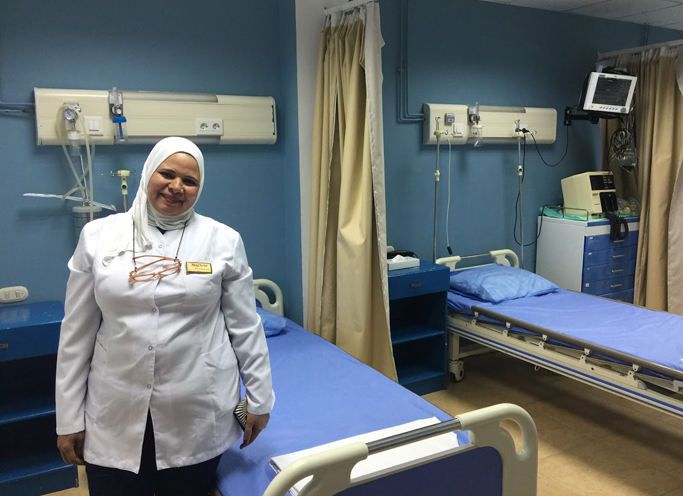 Milý a profesionální personál - Thebe Hospital