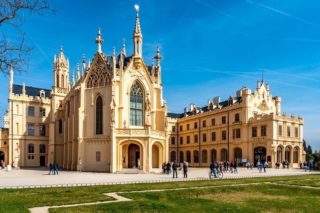 Zámek Valtice - cyklotrasa Lednice