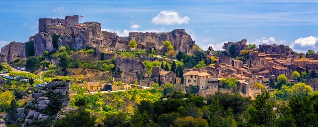 Les Baux des Provence vesnice